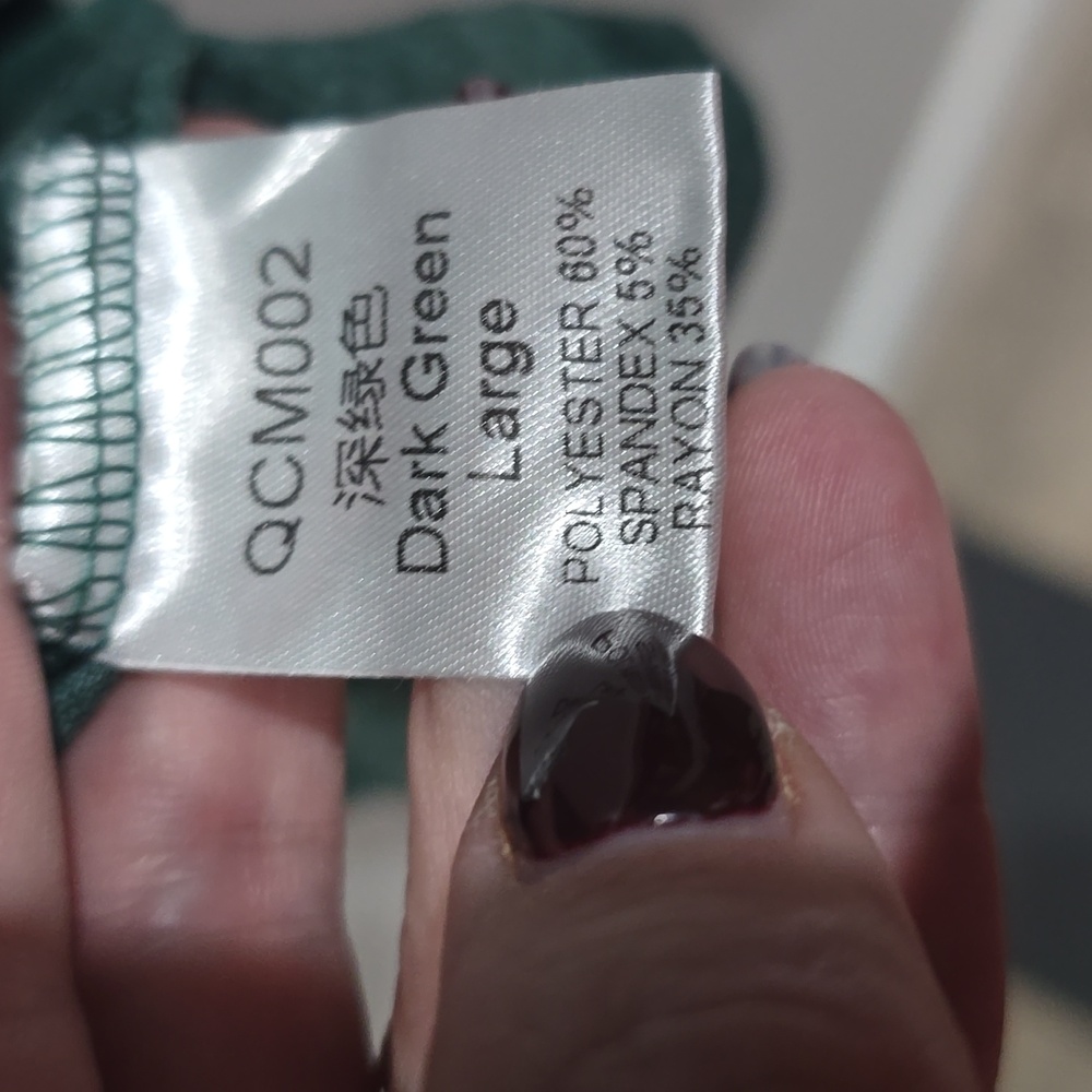 EUC Dark Green Top - Picture 4 of 4